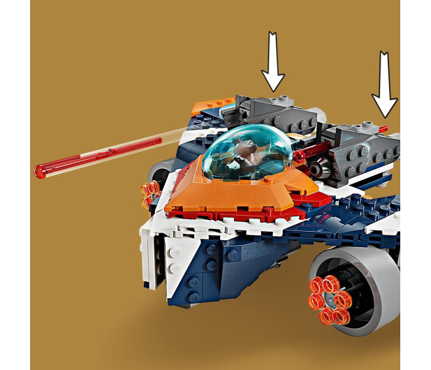 LEGO Marvel Super Heroes 76278 Warbird Rocketa vs. Ronan - 1202223 - zdjęcie 10